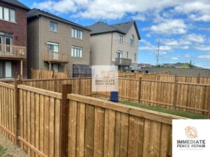 Wood Fence Post Repair